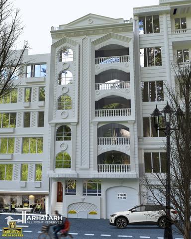 طراحی نمای کلاسیک سنگی