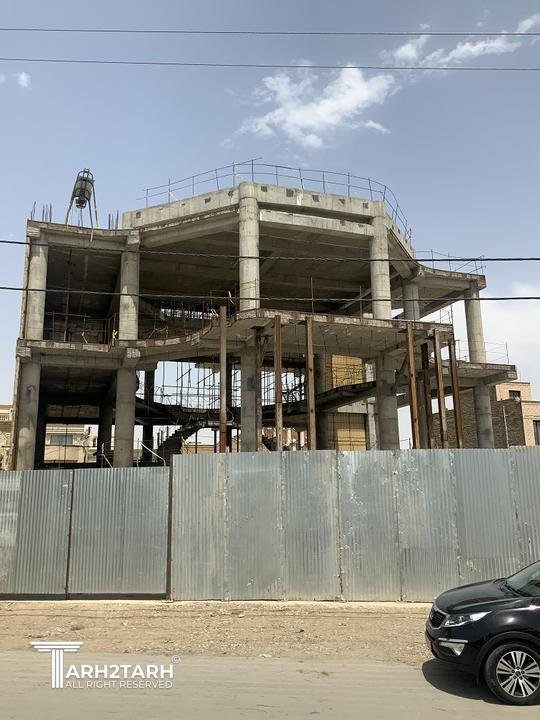 نمای اصلی ویلا