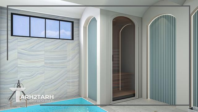 طراحی استخر مینیمال