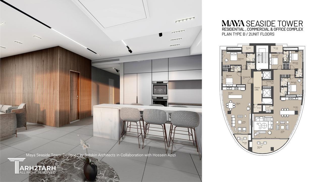 Maya Seaside Tower - Plan Type B