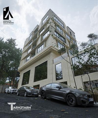 طراحی نمای پروژه مسکونی