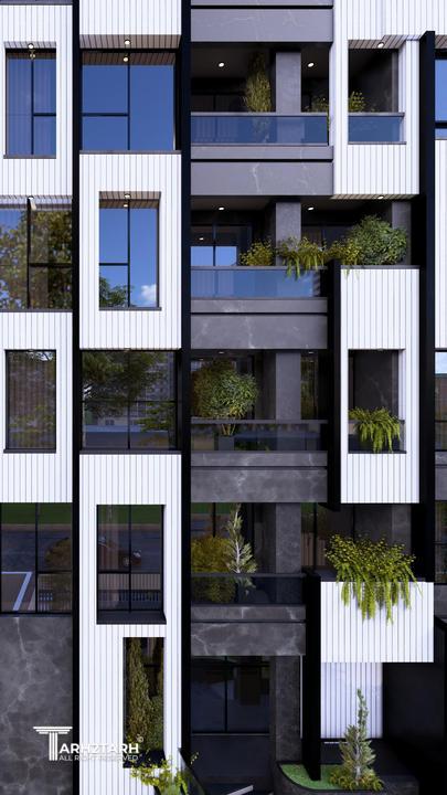 ساختمان مسکونی ماهدشت