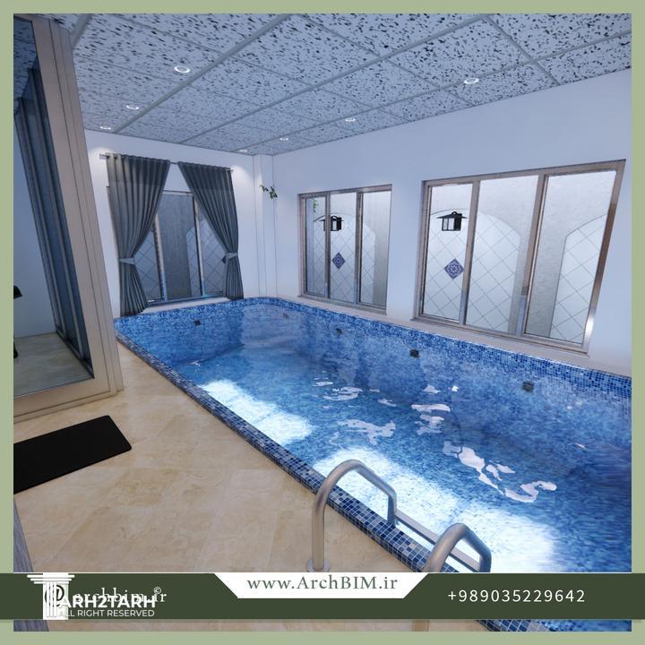 استخر طبقه همکف
