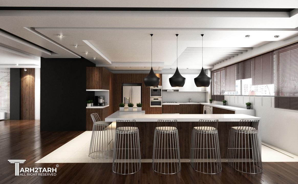 طراحی داخلی آقای بهمن سیگاری