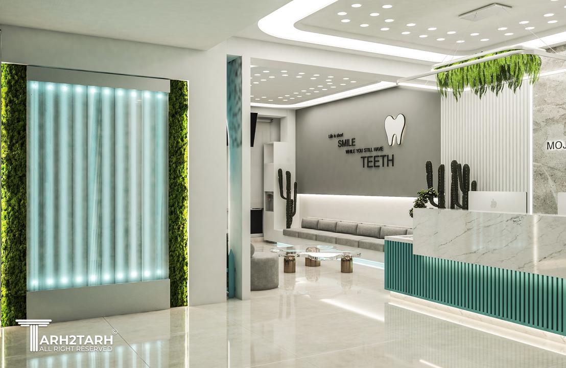 طراحی داخلی مطب دکتر آذریان