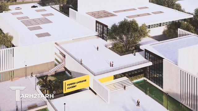 طراحی آکادمی زبان