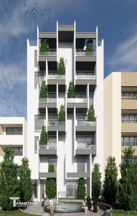 نمای جنوبی (بلوک شمالی)