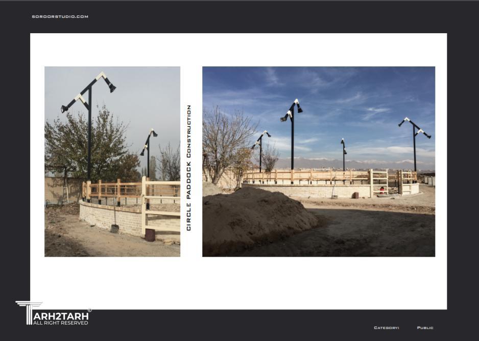 طراحی مجموعه سوارکاری در هشتگرد