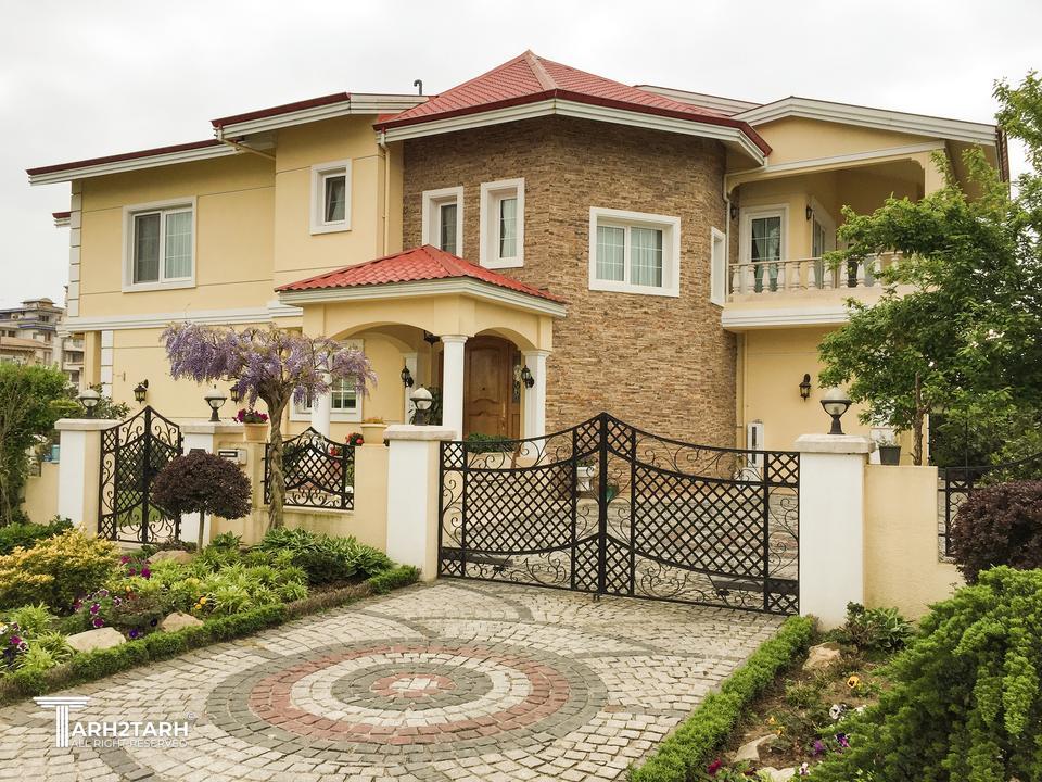 طراحی نما ویلای آقای فروهری