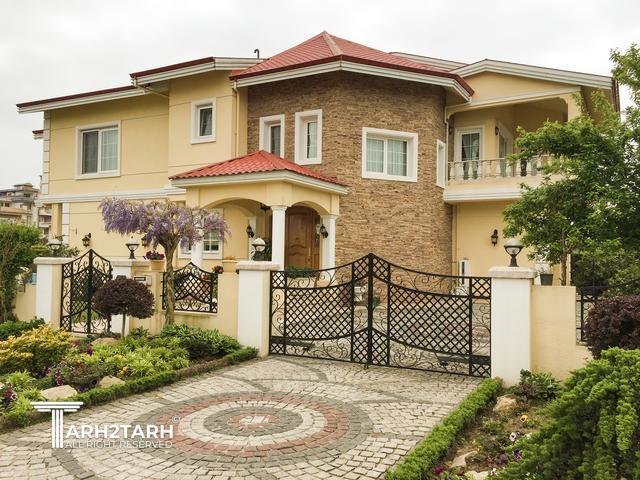 طراحی نما ویلای آقای فروهری