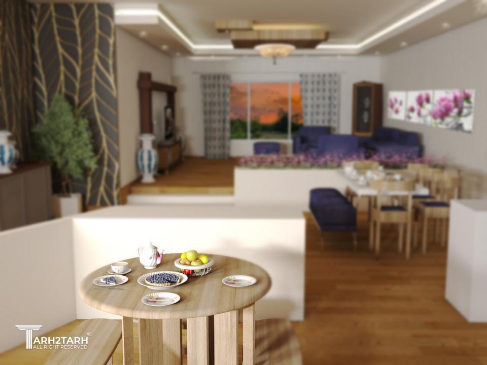 طراحی داخلی ویلا