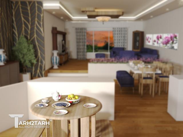 طراحی داخلی ویلا