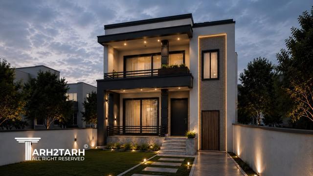 طراحی ویلای افرا