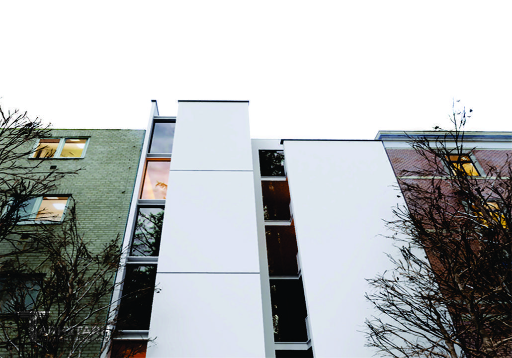 ساختمان مسکونی مینیمال