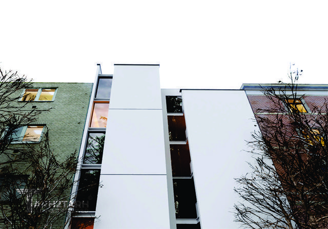 ساختمان مسکونی مینیمال