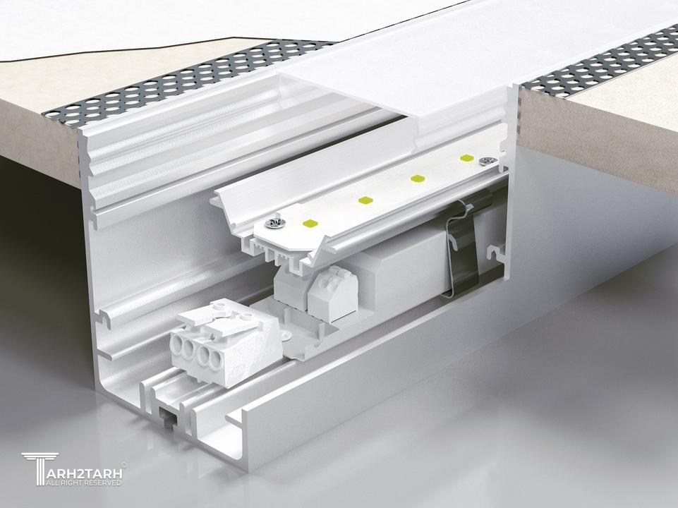 طراحی چراغ خطی