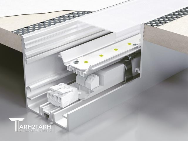 طراحی چراغ خطی