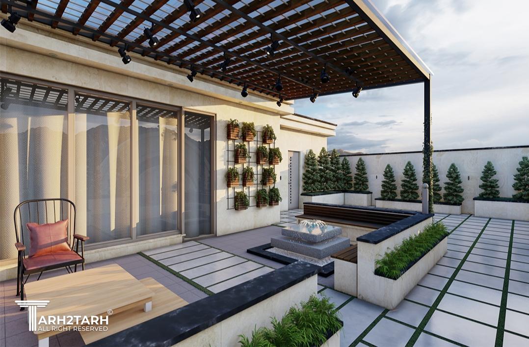 طراحی روف گاردن