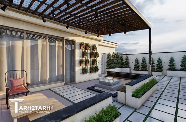 طراحی روف گاردن