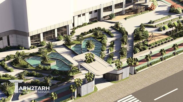 طراحی لنداسکیپ مجتمع مسکونی نارگون کیش