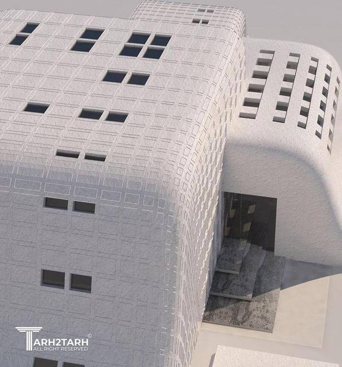 طراحی نما فرهنگ سرا 