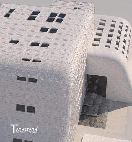 طراحی نما فرهنگ سرا 