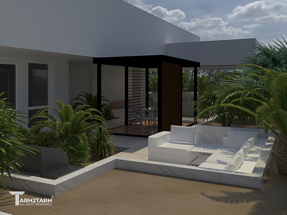 طراحی بام سبز