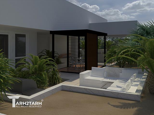 طراحی بام سبز