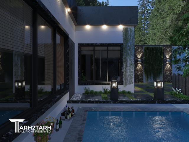 طراحی ویلا واقع در کردان