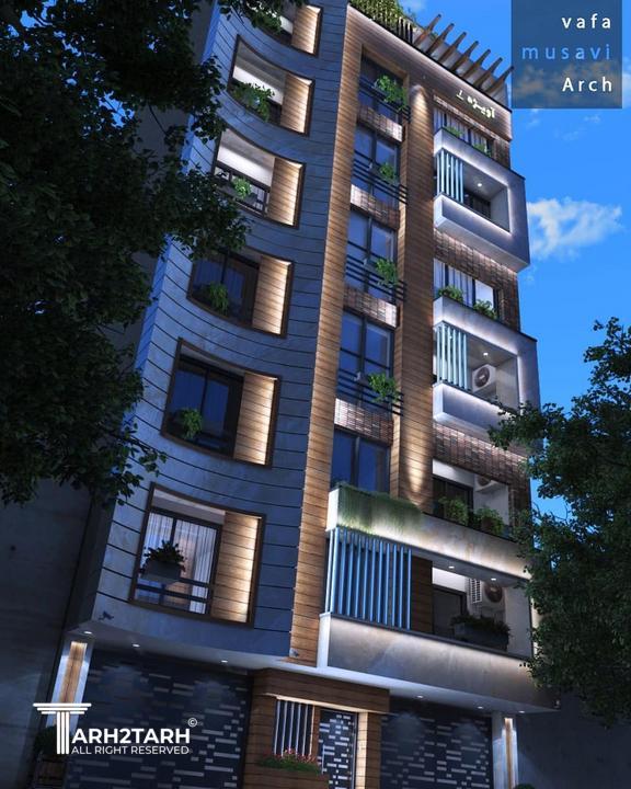 طراحی نما ( شب ) 