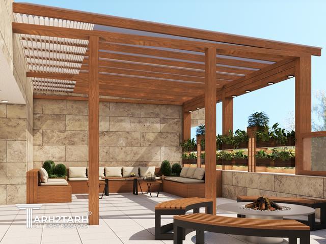 روف گاردن ویلایی