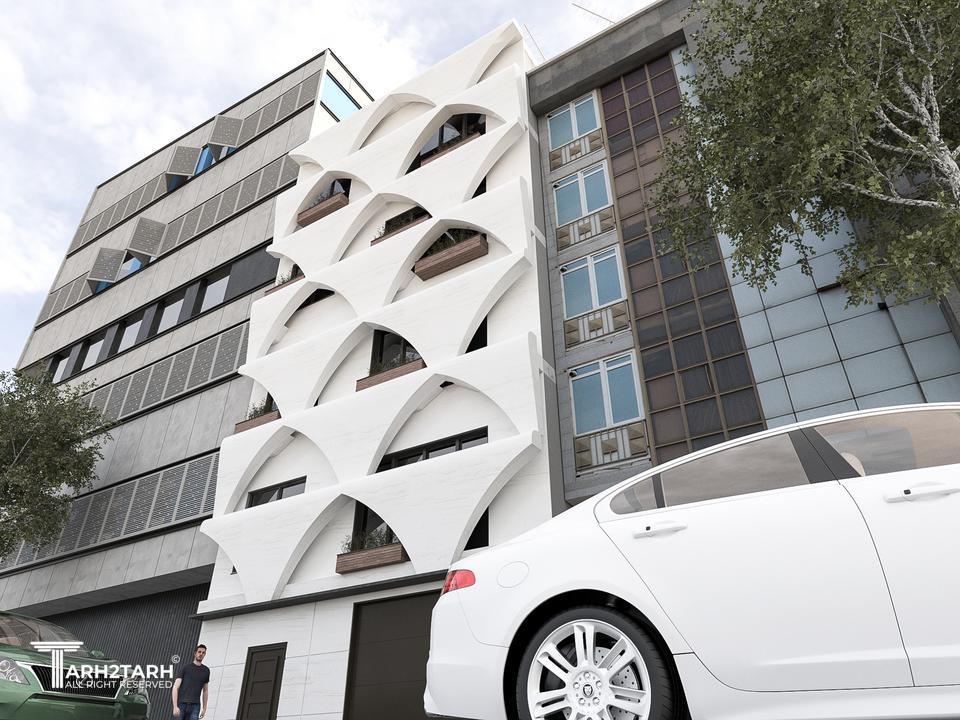 طراحی مجتمع پزشکی آفرینش