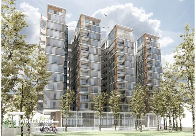 نفر دوم مسابقه مجتمع مسکونی شار