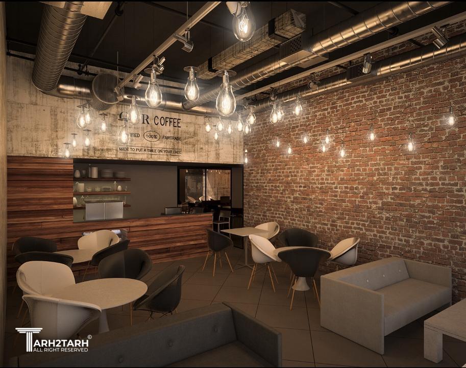 طراحي داخلي كافه
