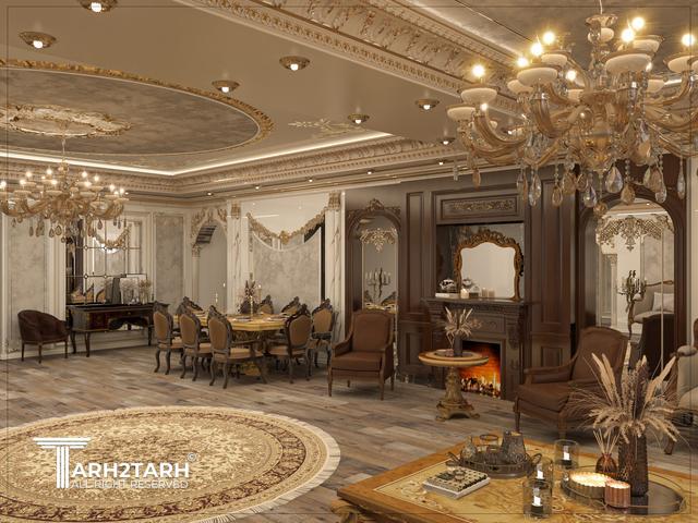 طراحی داخلی شاه گلی