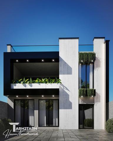 طراحی نمای ویلایی