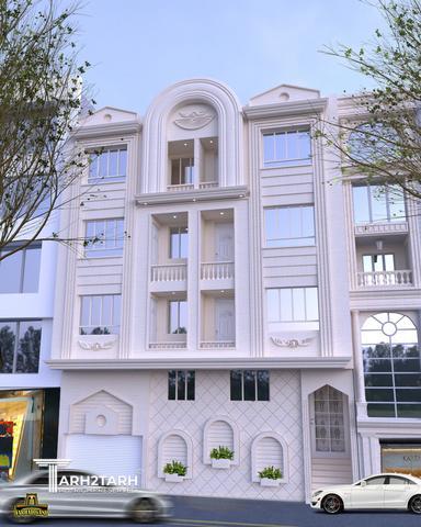 طراحی نمای کلاسیک سنگی