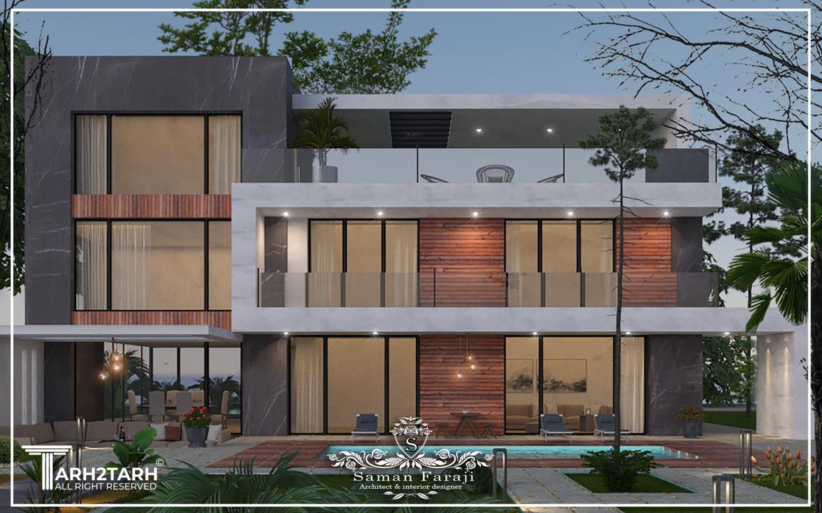 طراحی ویلا مدرن