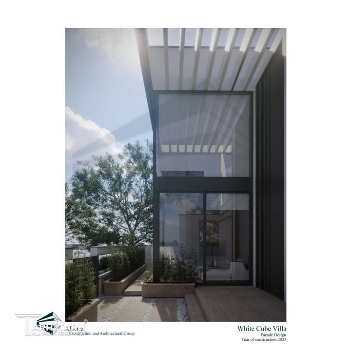 ویلا مکعب سفید