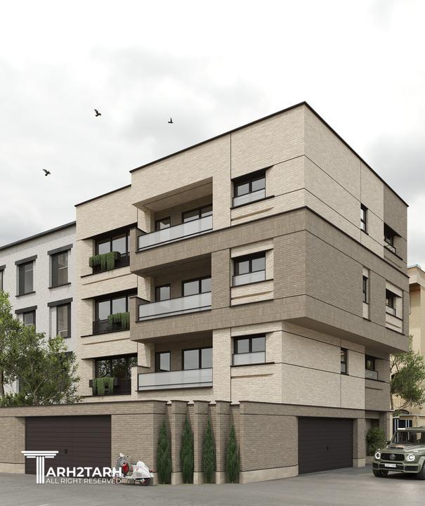 طراحی نمای مسکونی