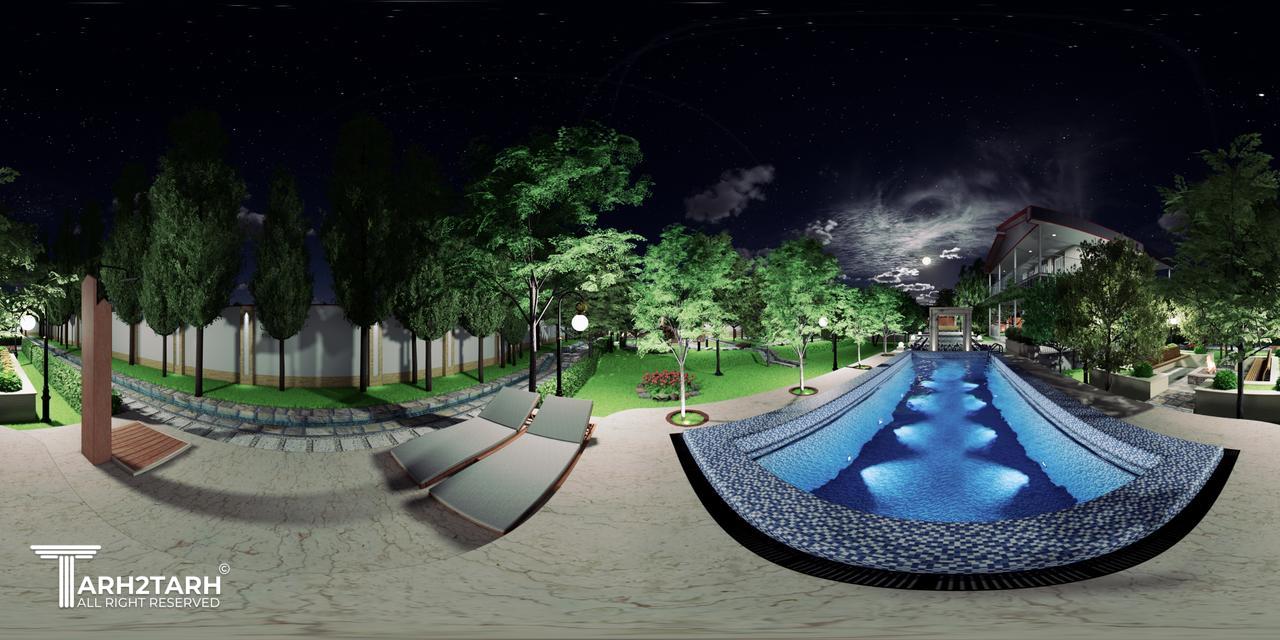 ويوی پشت استخر  دید شب - طرح