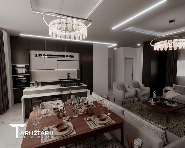 طراحی داخلی واحد مسکونی
