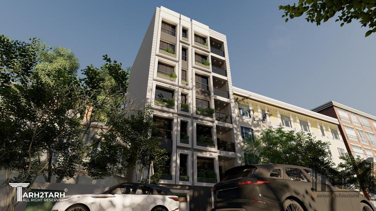 طراحی نما مدرن آپارتمان مسکونی  دفتر طراحی مسرور (2).jpg