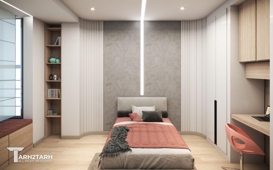 اتاق خواب چهارم - رندر ویری