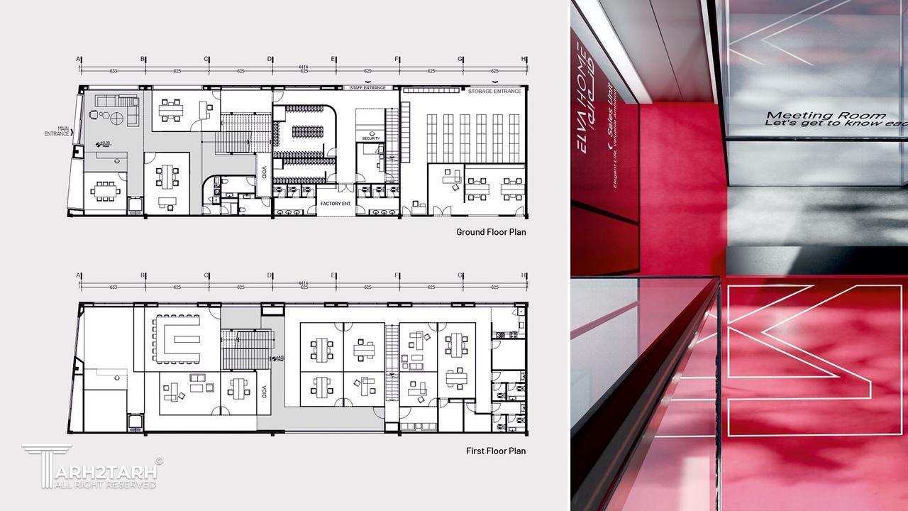 Meranti Headquarter Office - Floors Plan