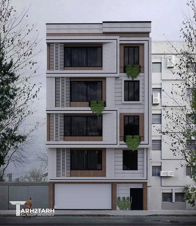 طراحی ساختمان بلوار مطهری