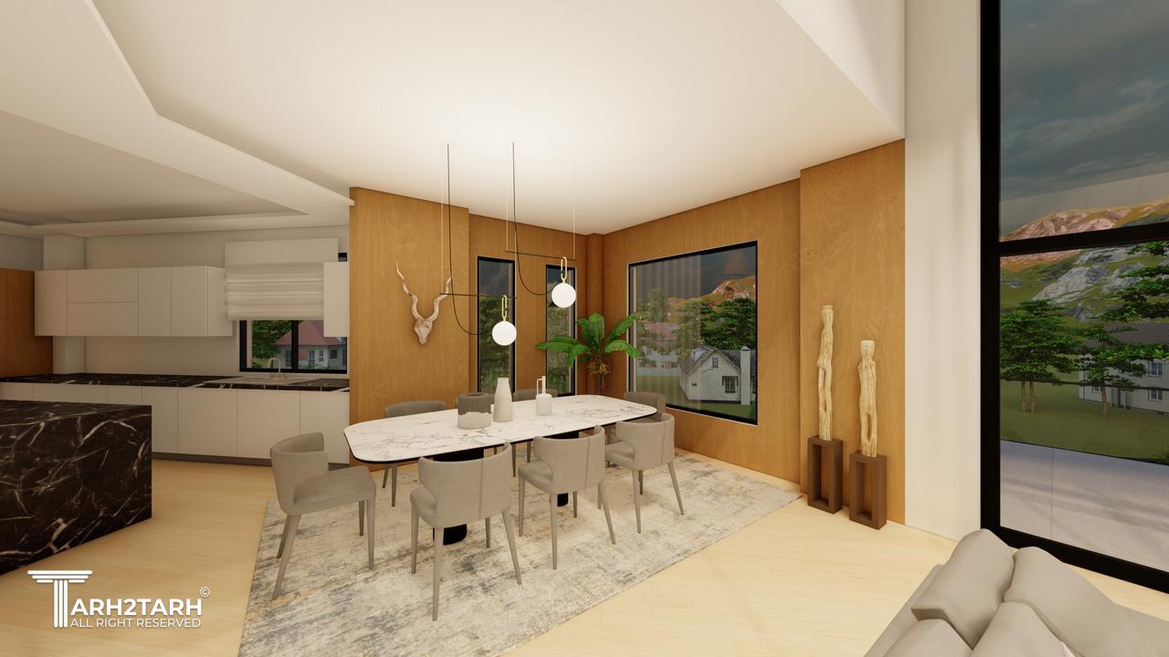 طراحی داخلی ویلا