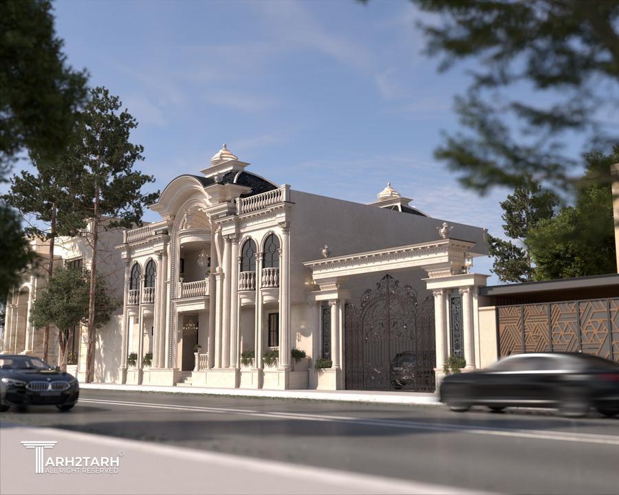 طراحی نما ساختمان در ماهان کرمان