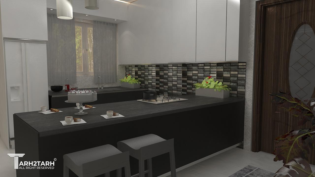 قسمت آشپزخانه
