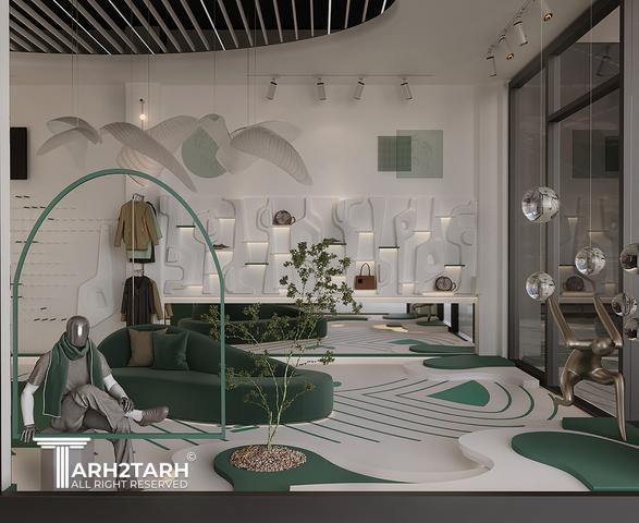 طراحي داخلي فروشگاه كفش ليبرتو-شعبه  سعادت آباد